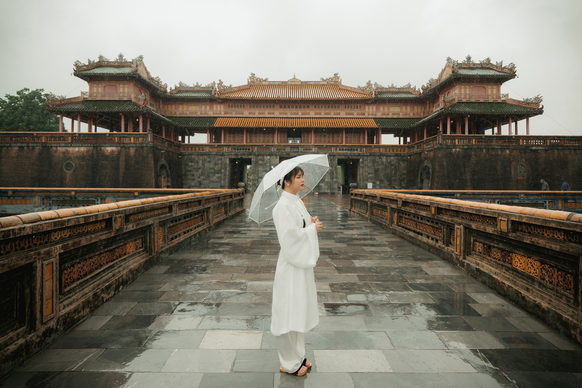 Áo Dài với Đại Nội